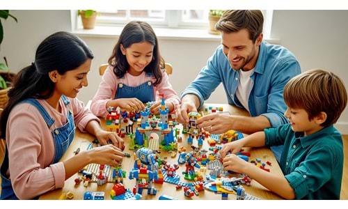 Evde Ailece Lego Etkinliği