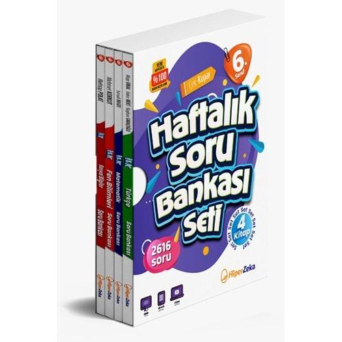 6. Snf Haftalık Soru Bankası Seti | 4 Kitap Modüler Set - Kolektif - Hiper Zeka Yayınları