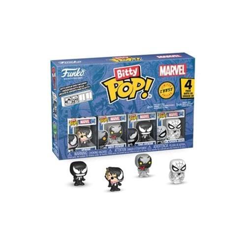 Funko Bitty POP: Spider Man - Venom 4'lü Paket Chase