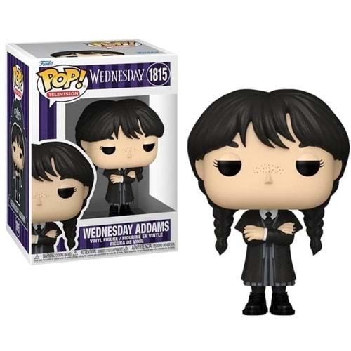 Funko POP TV: The Addams Family Wednesday Addams (Black Coat)