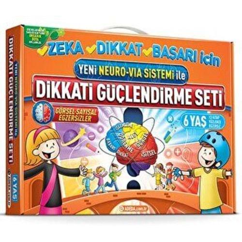 Dikkati Güçlendirme Seti 6 Yaş - Osman Abalı - Adeda Yay.