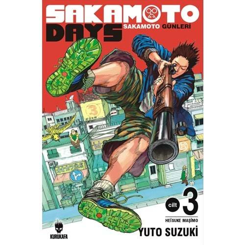 Sakamoto Days - Sakamoto Günleri 3 - Yuto Suzuki - Kurukafa Yayınevi