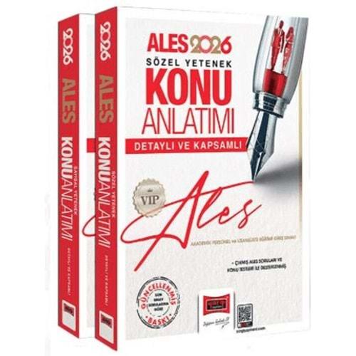 Yargı Yayınları 2026 ALES VIP Sayısal-Sözel Yetenek Detaylı ve Kapsamlı Konu Anlatımı (2 Cilt) - Yargı Yayınları