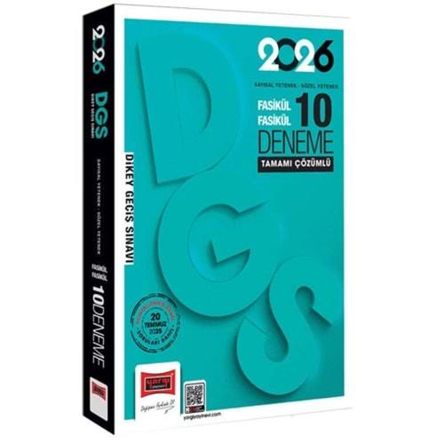 Yargı Yayınları 2026 DGS Sayısal-Sözel Yetenek Tamamı Çözümlü 10 Deneme