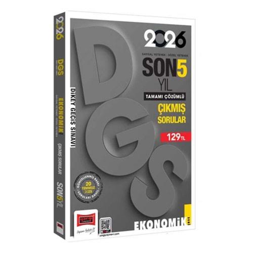 Yargı Yayınları 2026 DGS Sayısal-Sözel Yetenek Son 5 Yıl Çıkmış Sorular (Ekonomik Baskı) - Kolektif - Yargı Yayınevi