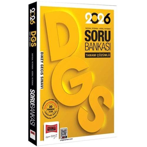 Yargı Yayınları 2026 DGS Sayısal-Sözel Yetenek Tamamı Çözümlü Soru Bankası