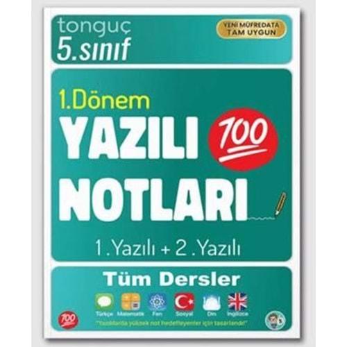 5. Sınıf Yazılı Notları 1. Dönem 1 ve 2. Yazılı - Tonguç Akademi
