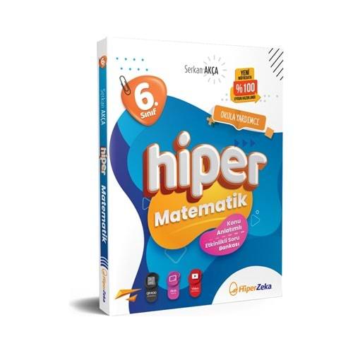 2026 6. Sınıf Hiper Matematik Konu Anlatımlı & Etkinlikli Soru Bankası | Serkan AKÇA