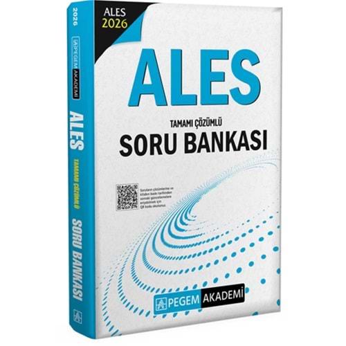 2026 ALES Tamamı Çözümlü Soru Bankası - Kolektif - Pegem Akademi Yayıncılık