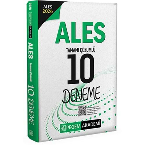 2026 ALES Tamamı Çözümlü 10 Deneme - Kolektif - Pegem Akademi Yayıncılık