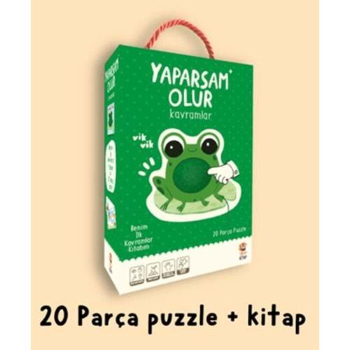 Benim İlk Kavramlar Kitabım - Yaparsam Olur - Kolektif - Sincap Kitap