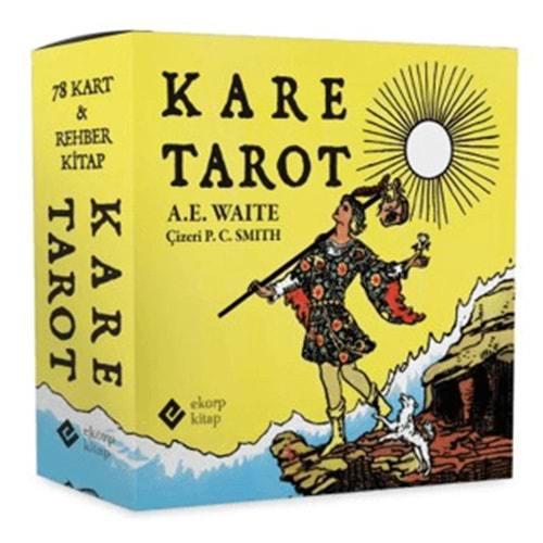 Kare Tarot - Arthur Edward Waite - Ekorp Kitap