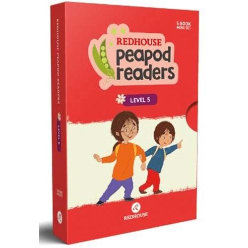 Redhouse Peapod Readers İngilizce Hikaye Seti 5 Kutulu Ürün - Redhouse Yayınları