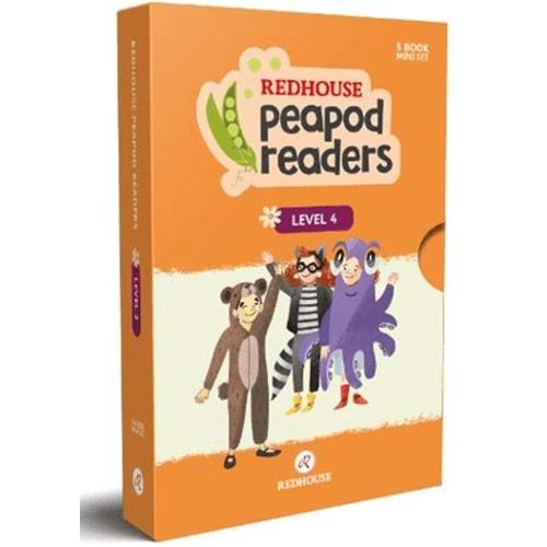 Redhouse Peapod Readers İngilizce Hikaye Seti 4 Kutulu Ürün - Redhouse Yayınları