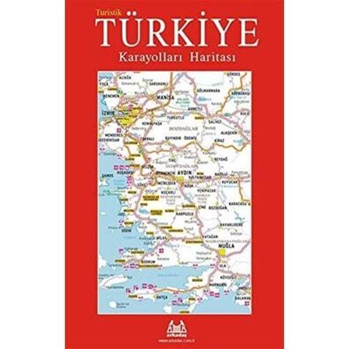 Turistik Türkiye Karayolları Haritası - Kolektif -Arkadaş Yayıncılık
