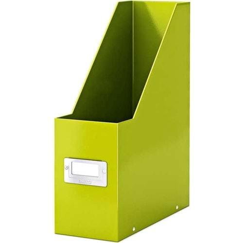 Leitz WOW Kutu Klasör Magazinlik Metalik Yeşil