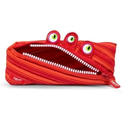 Zipit Wildings Pouch Kırmızı Zip It Fermuar Kalem Çantası