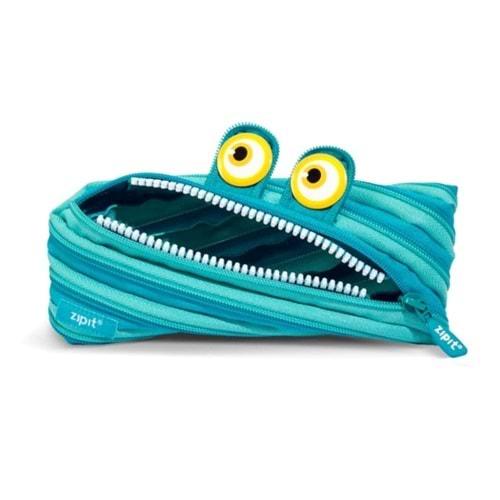 Zipit Wildings Pouch Mavi Zip It Fermuar Kalem Çantası