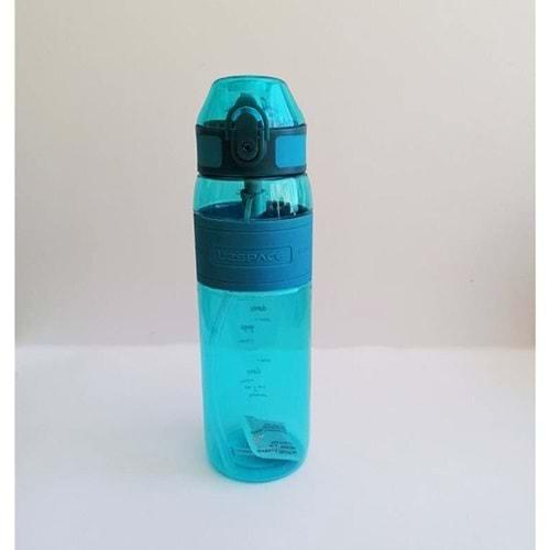 Vagonlife Uzspace 600 ml Karma Tritan Su Matarası Turkuaz Vgn-4106