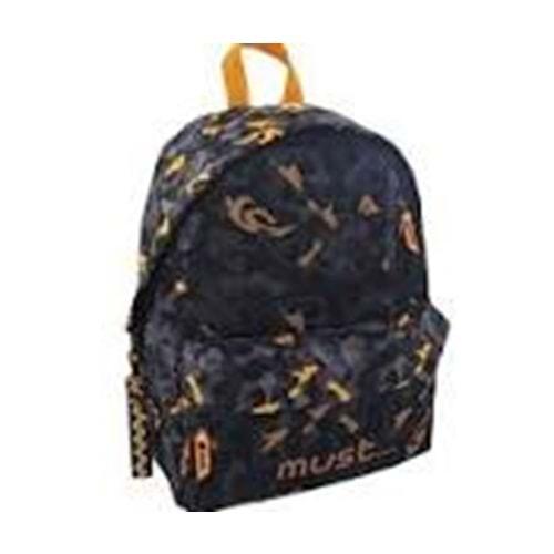 Must Backpack Sırt Çantası Monochorome Case Army Net Black - Orange 43 x 33 x 18 cm Liz 900D