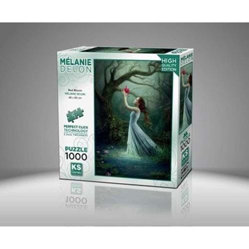 Ks Games Puzzle 1000 Parça Red Bloom - Ks Games Puzzle