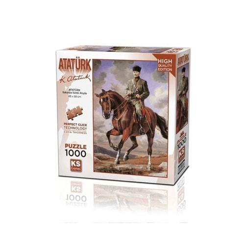 Ks Games Puzzle 1000 Parça Gazi Mustafa Kemal - Ks Games Puzzle