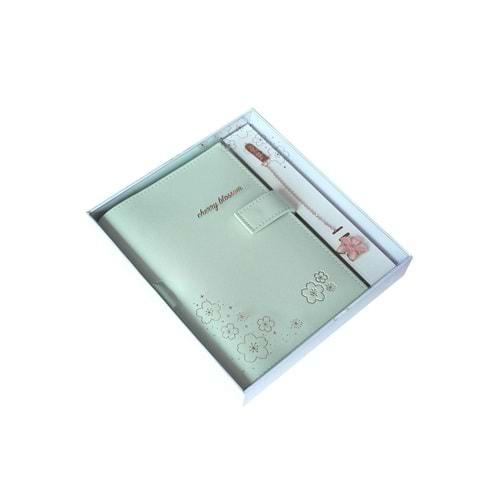 Victoria's Journals Kutulu Defter 13x18 cm 80 gr. Ivory 96 yp. Kitap Ayraçlı