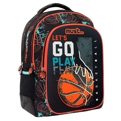 Must Backpack Sırt Çantası Basketball Let’s Go Play - 43 x 33 x 18 cm Liz 584972