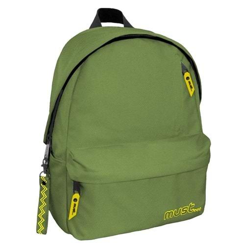 Must Backpack Sırt Çantası Monochrome Plus Colored Inside Olive LIZ 584947
