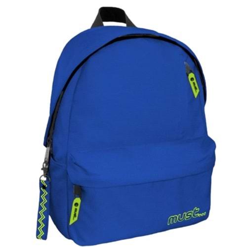 Must Backpack Sırt Çantası Monochrome Plus Colored Inside Blue Liz 584949