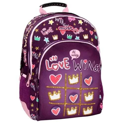 Must Backpack Sırt Çantası Love Wing Puple - 43 x 33 x 18 cm Liz 585009
