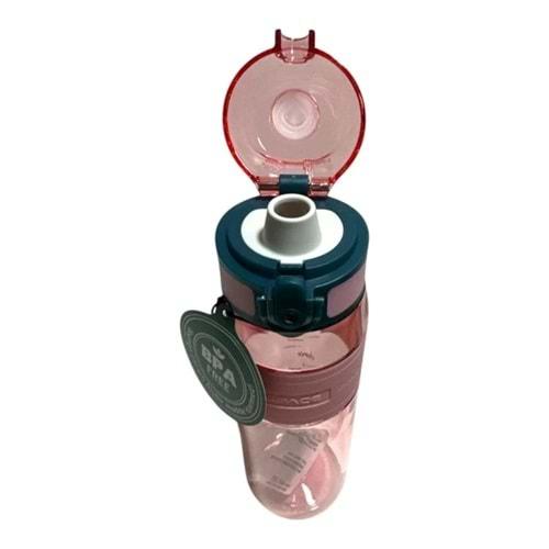 Vagonlife Uzspace Tritan 600 ml Su Matarası - Pembe V-4108
