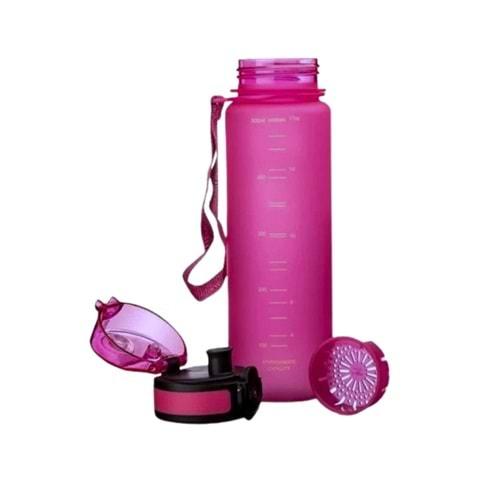 Vagonlife Uzspace 650ml Fuşya Tritan Su Matarası 3037