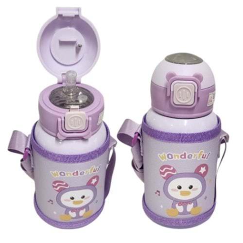 Taros Cute Animals Çelik Matara 500 ML. BJ-A016996