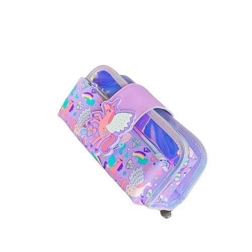 Dream Vest Mor Unicorn Kalem Çantası