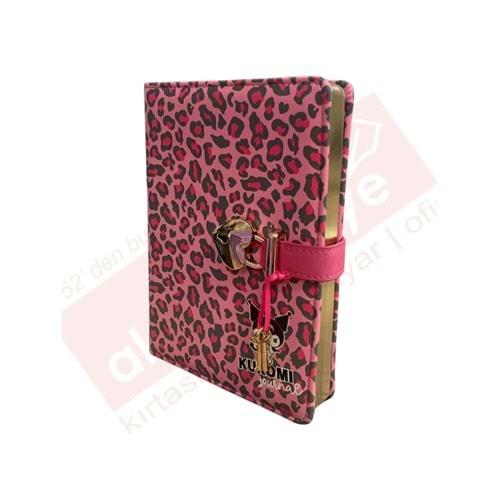 Victoria's Journals Hush Hush Kilitli Defter Kuromi 160 Yaprak Çizgili 525-1925