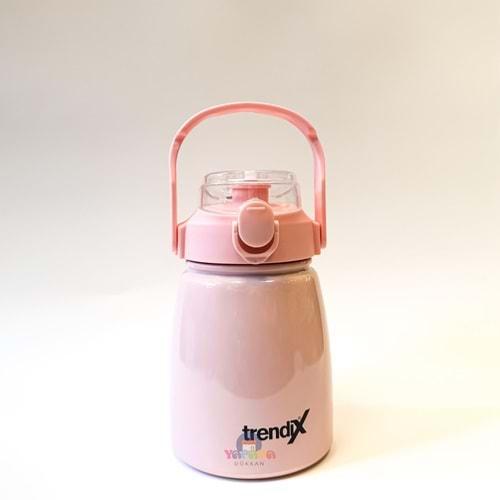 Trendix Çelik İçli Termos Matara 850 Ml.Pembe