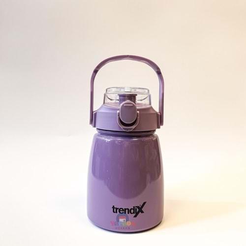 Trendix Çelik İçli Termos Matara 850 Ml. Mor