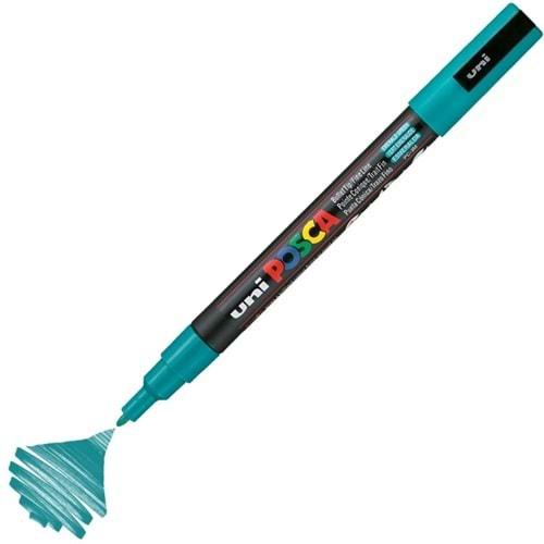 Uni Posca Pc-3M Boyama Markörü 0.9-1.3 mm Zümrüt Yeşili